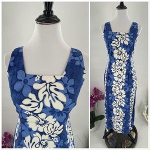 Hawaiian Royal Creations side slit Dress/Muumuu